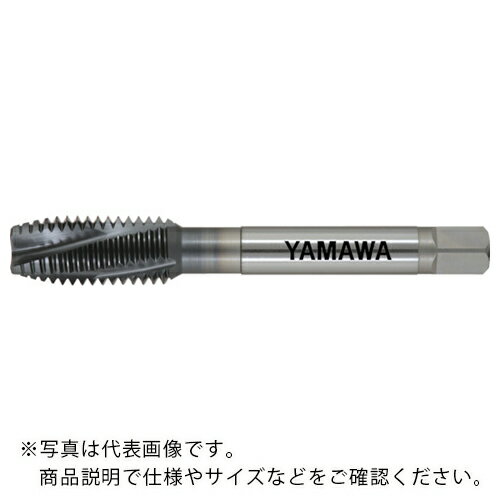 ヤマワ ( 弥満和製作所 ) 中硬度炭素鋼用通り穴用スパイラルタップ JIS MHSL-J P4 M10X1.25 ( MHSL P4 M10X1.25 )