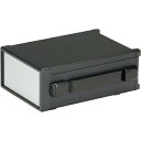 タカチ バンド取手付システムケース シルバー/ブラック ( MOY222-21-28BS ) (株)タカチ電機工業 【メーカー取寄】(4)
