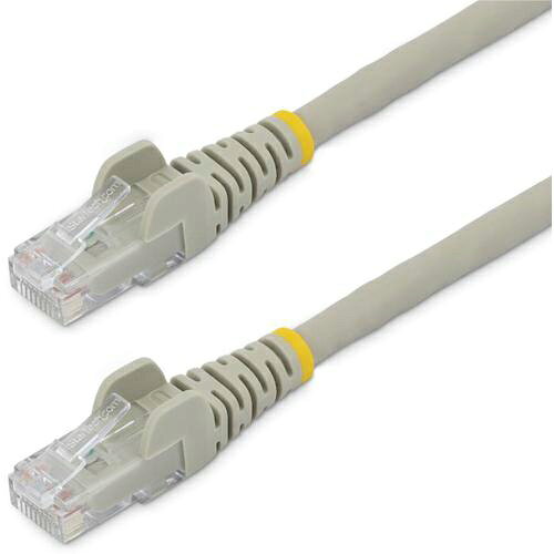 StarTech カテゴリ6 LANケーブル/2m/グレー/10GbE 650MHz/ハロゲンフリー/ツメ折れ防止機構付/CAT6 ( N6LPATCH2MGR )