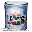 アサヒペン 水性多用途カラー 1.6L ツヤ消し黒 ( 461537 ) (株)アサヒペン