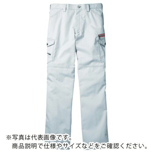 Jawin ( 自重堂 ) ノータックカーゴパンツ ウエスト82 シルバー ( 52102-036-82 )