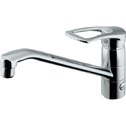 KAKUDAI シングルレバー混合栓(分水孔つき) ( 117-063K ) (株)カクダイ 【メーカー取寄】