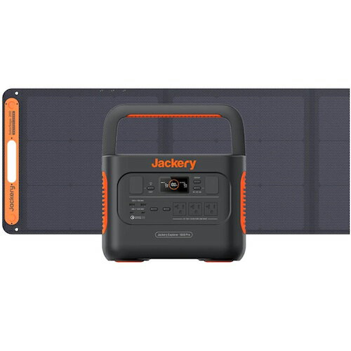 Jackery　Solar　Generator　1000Pro　200W　ポータブル電源　ソーラーパネル1枚セット SG-1000B-2 ( SG1000B2 ) （株）Jackery　Japan