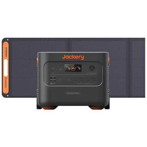 Jackery　Solar　Generator　3000Pro　ポータブル電源　ソーラーパネル1枚セット SG-3000A-1 ( SG3000A1 ) （株）Jackery　Japan