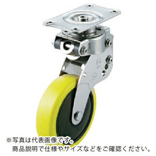 乐天商城 - ユーエイ クッションキャスター自在車100径帯電防止性ウレタン車輪 ( SKY-S100SUE-2 )