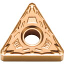 京セラ 旋削加工用チップ CVDコーティング CA515 ( TNMX160404WF CA515 ) 【10個セット】 京セラ(株) ( J1X79 )
