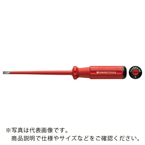 特長：スリムタイプの絶縁ドライバーです。IEC/EN60900に準拠です。手に優しい滑り止めエラストマーカバー仕様です。用途：DIN 7437に準拠したスロット付きスクリュー用。仕様：刃先：6.5×1.2軸長(mm)：150全長(mm)：270スリムタイプの絶縁ドライバーEN60900適合品材質／仕上：外側：エストラマーカバー特殊合金ポリプロピレンエラストマー　●代表画像について 商品によっては、代表画像を使用している場合がございます。 商品のカラー、サイズなどが異なる商品をイメージ画像として 使用させて頂いている場合がございます。 必ず、商品の品番と仕様をご確認のうえ、ご注文お願いいたいます。 　●代金引換でのお支払いについて 発送する商品の総重量が20kgを超えてしまったり、 商品の大きさが当店から発送できる規定サイズを超えてしまう場合 メーカー直送での対応となりますので、 代金引換がご利用頂けない場合がございます。 該当する場合、当店から別途メールにてご連絡させて頂いております。 　●北海道・沖縄・離島・一部地域の送料について 別途追加で送料がかかる場合がございます。 送料がかかる場合は、メールにて送料をご連絡させて頂き、 お客様にご了承頂いてからの手配となります。 　●お買上げ明細書の廃止について 当店では、個人情報保護と環境保護の観点から同封を廃止しております。 お買上げ明細書が必要な場合は、備考欄に「お買上げ明細必要」と 記載お願いいたします。 当店からの出荷の場合は、同封にて発送させて頂きます。 （※メーカー直送の場合は、PDFデータをメールさせて頂きます。）