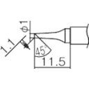 白光 こて先 1BC型 T12-BC1 ( T12BC1 ) 白光(株)(4)
