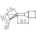 特長：用途：仕様：適合機種：FM-2027・FM-2028コテ先名称：0.2JL型鉛フリーはんだ対応適合ステーション本体：FX-950・FX-951・FX-952・FM-203・FM-206ヒーター一体型材質／仕上：セット内容／付属品：注意：