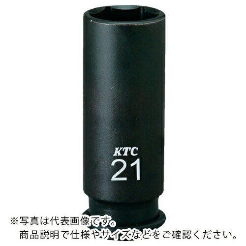 KTC　9．5sq．インパクトレンチ用ソケット（ディープ薄肉）　対辺寸法11mm　差込角9．5mm　6角 BP3L-11TP ( BP3L11TP ) 京都機械工具（株）