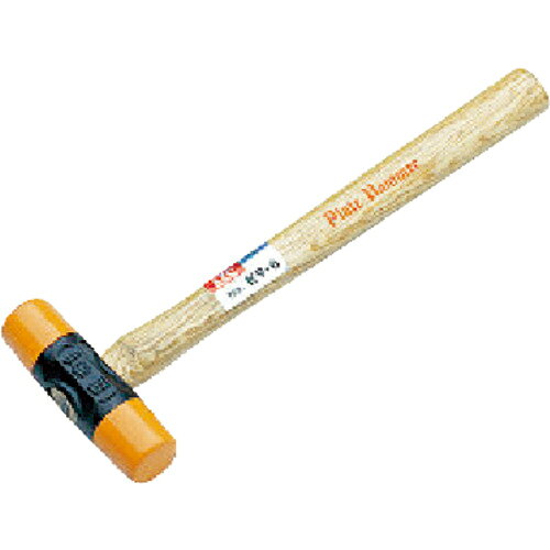 特長：ヘッド部は樹脂製のハンマーです。用途：汎用工具に。仕様：全長(mm)：310呼称：1ポンド頭径(mm)：32頭長(mm)：110呼称(ポンド)：1頭部長さ(mm)：110材質／仕上：頭部：樹脂柄：樫注意：ヘッド部の交換はできません。　●代表画像について 商品によっては、代表画像を使用している場合がございます。 商品のカラー、サイズなどが異なる商品をイメージ画像として 使用させて頂いている場合がございます。 必ず、商品の品番と仕様をご確認のうえ、ご注文お願いいたいます。 　●代金引換でのお支払いについて 発送する商品の総重量が20kgを超えてしまったり、 商品の大きさが当店から発送できる規定サイズを超えてしまう場合 メーカー直送での対応となりますので、 代金引換がご利用頂けない場合がございます。 該当する場合、当店から別途メールにてご連絡させて頂いております。 　●北海道・沖縄・離島・一部地域の送料について 別途追加で送料がかかる場合がございます。 送料がかかる場合は、メールにて送料をご連絡させて頂き、 お客様にご了承頂いてからの手配となります。 　●お買上げ明細書の廃止について 当店では、個人情報保護と環境保護の観点から同封を廃止しております。 お買上げ明細書が必要な場合は、備考欄に「お買上げ明細必要」と 記載お願いいたします。 当店からの出荷の場合は、同封にて発送させて頂きます。 （※メーカー直送の場合は、PDFデータをメールさせて頂きます。）