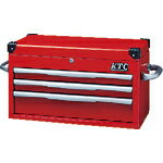 KTC トップチェスト(3段3引出し)レッド ( EKR-1003R ) 京都機械工具(株) 【メーカー取寄】