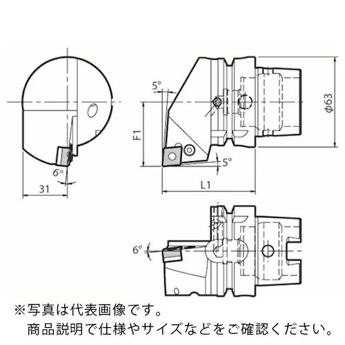 京セラ　ツーリング機器 ( T63H-PCLNR-DX12 ) 京セラ（株） ( K6932 )