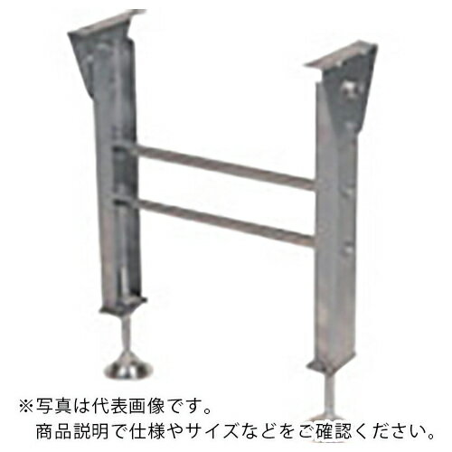 セントラル ローラコンベヤ用ステンレス製スタンド ICU型 700S×800W ( ICU-700-80 ) セントラルコンベヤー(株) 【メーカー取寄】