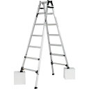 アルインコ 伸縮脚立(ステップ幅広)210cm 最大使用質量100kg ( PRW210FX ) アルインコ(株)住宅機器事業部