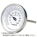 佐藤 バイメタル式温度計BM−T−90S 0〜100℃200L(2010−36) ( BM-T-90S-12 ) (株)佐藤...