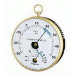 佐藤 Φ100温湿度計 （1017−00） ( TH-100 )