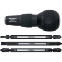 ベッセル ボールグリップ差替ドライバーセット No.220W-3(ビット3本組) ( 220W-3 ) (株)ベッセル ( EUM72 )