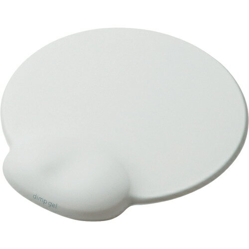 ELECOM リストレスト付きマウスパッド「dimp gel」 ( MP-DG01WH ) エレコム(株) 【メーカー取寄】