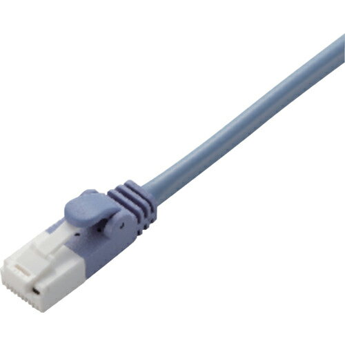 ELECOM　ツメ折れ防止クロスLANケーブル　CAT5E対応　2m　ブルー LD-CTXT/BU20 ( LDCTXTBU20 ) エレコム（株）