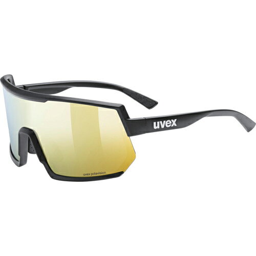 UVEX ( ウベックス ) サングラス uvex sportstyle 235 P ブラックマット/イエロー 偏光 ( 5330322230UVEX )