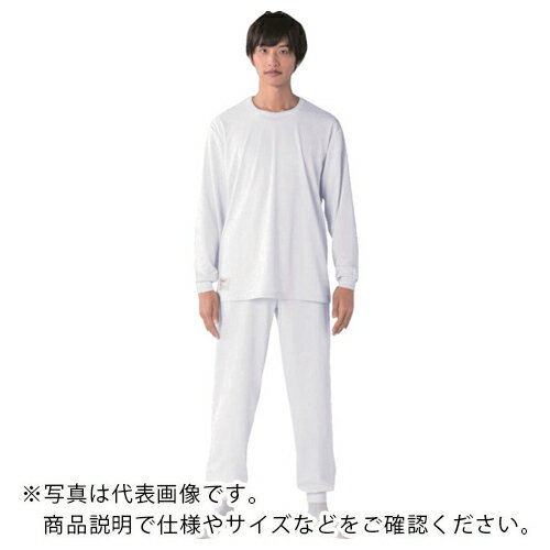 TriApex ( 東洋リントフリー ) クリーンインナー上衣 FZ981C ホワイト 3L ( FZ981C-01-3L )