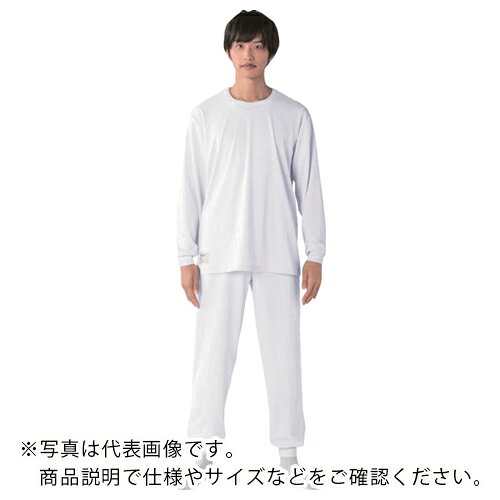 TriApex ( 東洋リントフリー ) クリーンインナー上衣 FZ981C ホワイト LL ( FZ981C-01-LL )