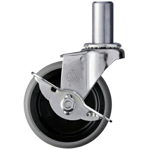 ハンマー ( ハンマーキャスター ) EKシリーズ 差込み 自在SP付 エラストマー車 75mm ( 415EK-L75 ) 【..