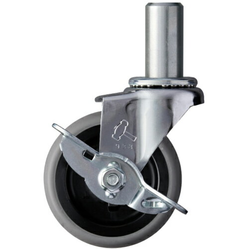 ハンマー ( ハンマーキャスター ) EKシリーズ 差込み 自在SP付 エラストマー車 65mm ( 415EK-L65 ) 【..