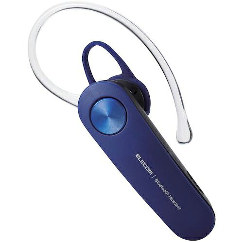 ELECOM ( エレコム ) Bluetoothヘッドセット 通話・音楽両対応 HD Voice対応 HS11 ブルー ( LBT-HS11BU ) 【メーカー取寄】