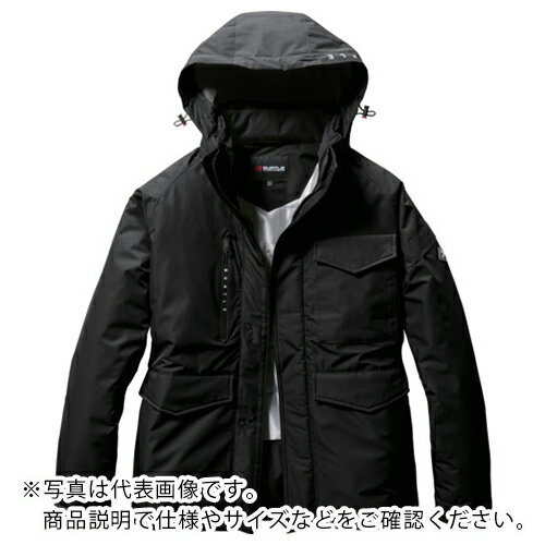 BURTLE 防水防寒ジャケット ブラック ( 7620-35-L ) (株)バートル