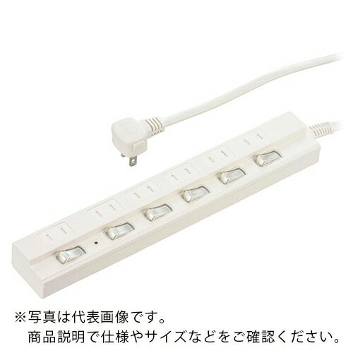 OHM ( オーム電機 ) 6口2m節電タップ雷