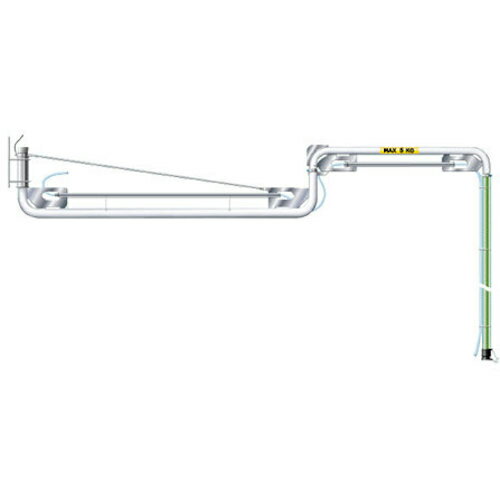 ヤマダ スイングアーム(3m) ( SA-G300 ) (株)ヤマダコーポレーション ( WYS65 )