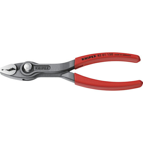 KNIPEX スリップジョイントプライヤー ツイングリップ プラスチックハンドル 150mm(SB店頭展示パッケージ仕様) ( 8201150SB ) KNIPEX社(4.0)