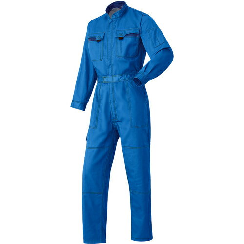 スリードラゴン 通年モデル つなぎ服40000-004スカイブルー-4L ( 40000-004-4L ) 山田辰(株)