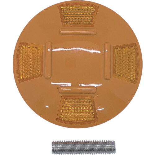 IWA ( 岩崎製作所 ) 消防活動用空地標識 ポリカーボネート製ロードマーカー 鋲 ( 99DTKS-21-Y )
