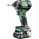 HiKOKI 10.8Vコードレスインパクトドライバ 4.0Ah バッテリーセット品 アグレッシブグリーン ( WH12DCA-2LS ) 工機ホールディングス...