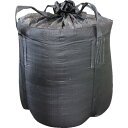 萩原 J−Bag(ジェイバッグ)301 ブラック 土木用大型土のう無鉛タイプ 排出口無し J-301BL1T ( J301BL1T ) 萩原工業(株)