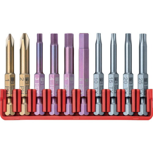 乐天商城 - PBスイスツールズ E6-700ビットブロックセット ( E6.700CN )