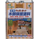 ニッぺ 水性ウッディガード 3.2L ブラウンオーク HW207-3.2 ( 4976124532764 ) ニッペホームプロダクツ(株)