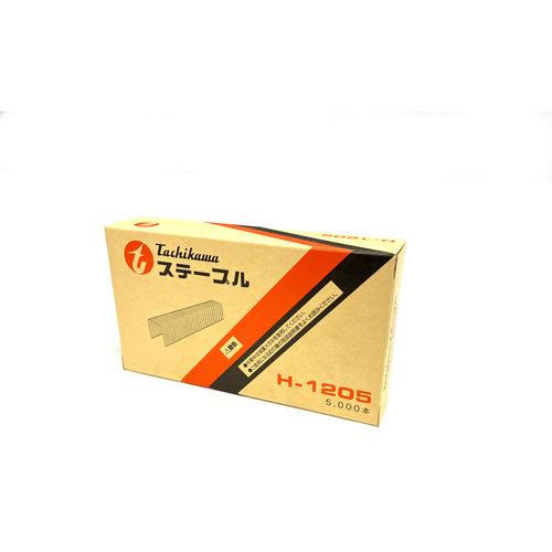 タチカワ ( 立川ピン製作所 ) ステープル 肩幅12mm 長さ5mm 5000本入り ( H-1205 (5000ボンイリ) )