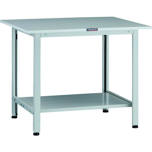 TRUSCO ( トラスコ中山 ) 軽荷重作業台(200kg)AO型 900X750XH740 下棚2枚付 ホワイ...