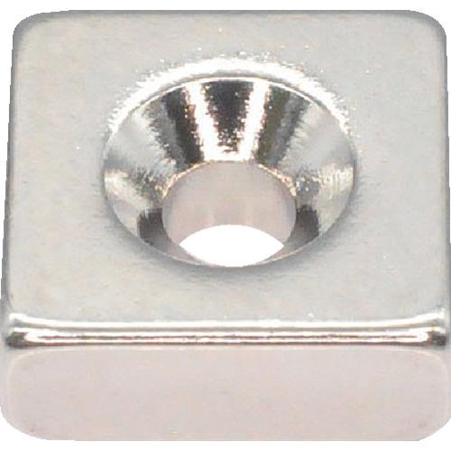 樂天商城 - TRUSCO ( トラスコ中山 ) ネオジム角形磁石 皿ねじ穴付 8MM×8MM×3MM M2 1個入 ( T08K03-M2 )