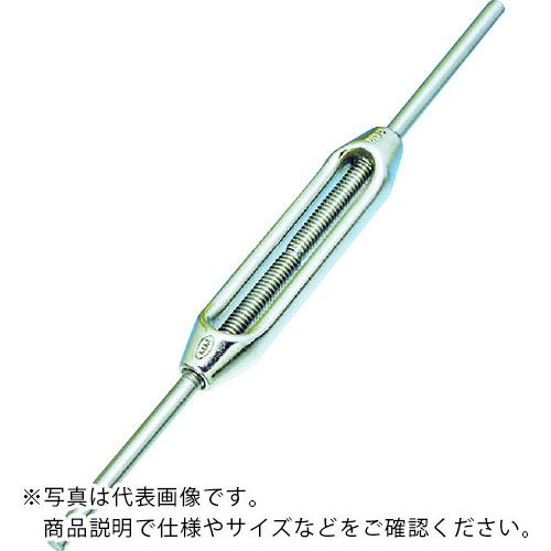 Rakuten - TRUSCO ( トラスコ中山 ) ステン枠式ターンバックル両端ストレート規格W-3/16 ( TTB-5SS )