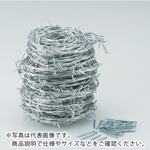 TRUSCO　有刺鉄線　溶融亜鉛メッキ　1．9mmX100m TUW-20-100 ( TUW20100 ) トラスコ中山（株）