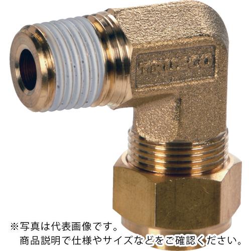 TRUSCO ( トラスコ中山 ) クイックシール継手 エルボ φ4X2 呼びR1/8 ( TS-4X2-01LM )
