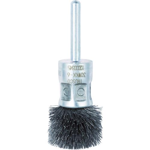 TRUSCO ( トラスコ中山 ) 傘型ワイヤーブラシ 角型 Φ30 ( 30WKK-6 )(4.0)