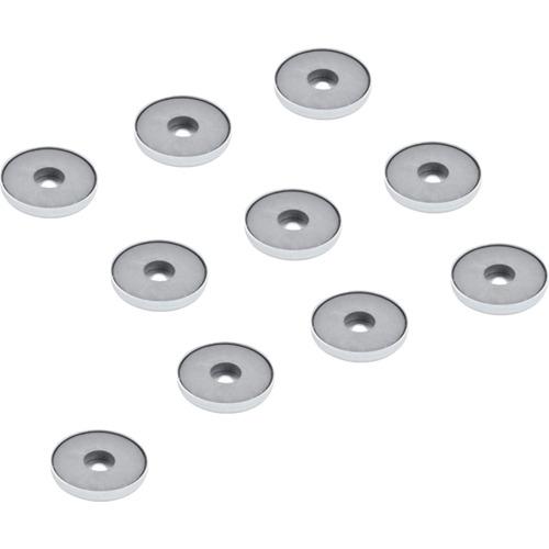Rakuten - TRUSCO ( トラスコ中山 ) まとめ買い キャップ付フェライト磁石 丸形穴あり 外径31.5mmX厚み4.7mm10個入 ( TFC32RA-10P )