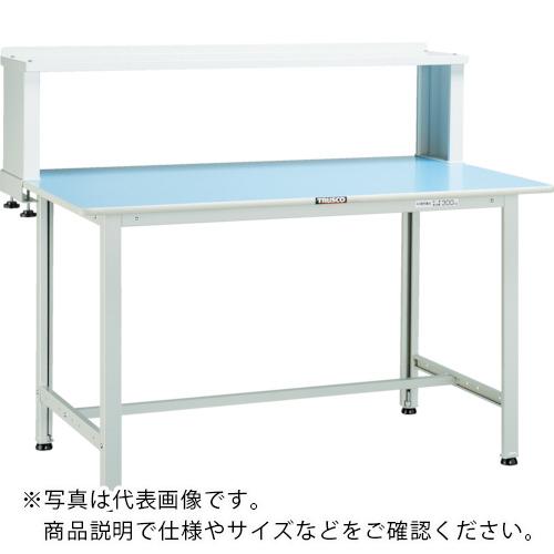 TRUSCO ( トラスコ中山 ) 軽荷重作業台(180kg)BO型 1200X600XH1044(全高) 上棚付 ホワイト色 ( BO-1260YURB )