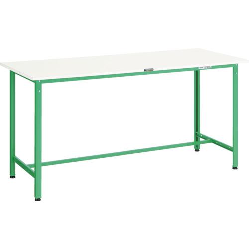 TRUSCO ( トラスコ中山 ) 軽荷重立作業台(300kg)HAE型 1500X900XH900 基本タイプ ヤンググリーン色 ( HAE-1509 YG )